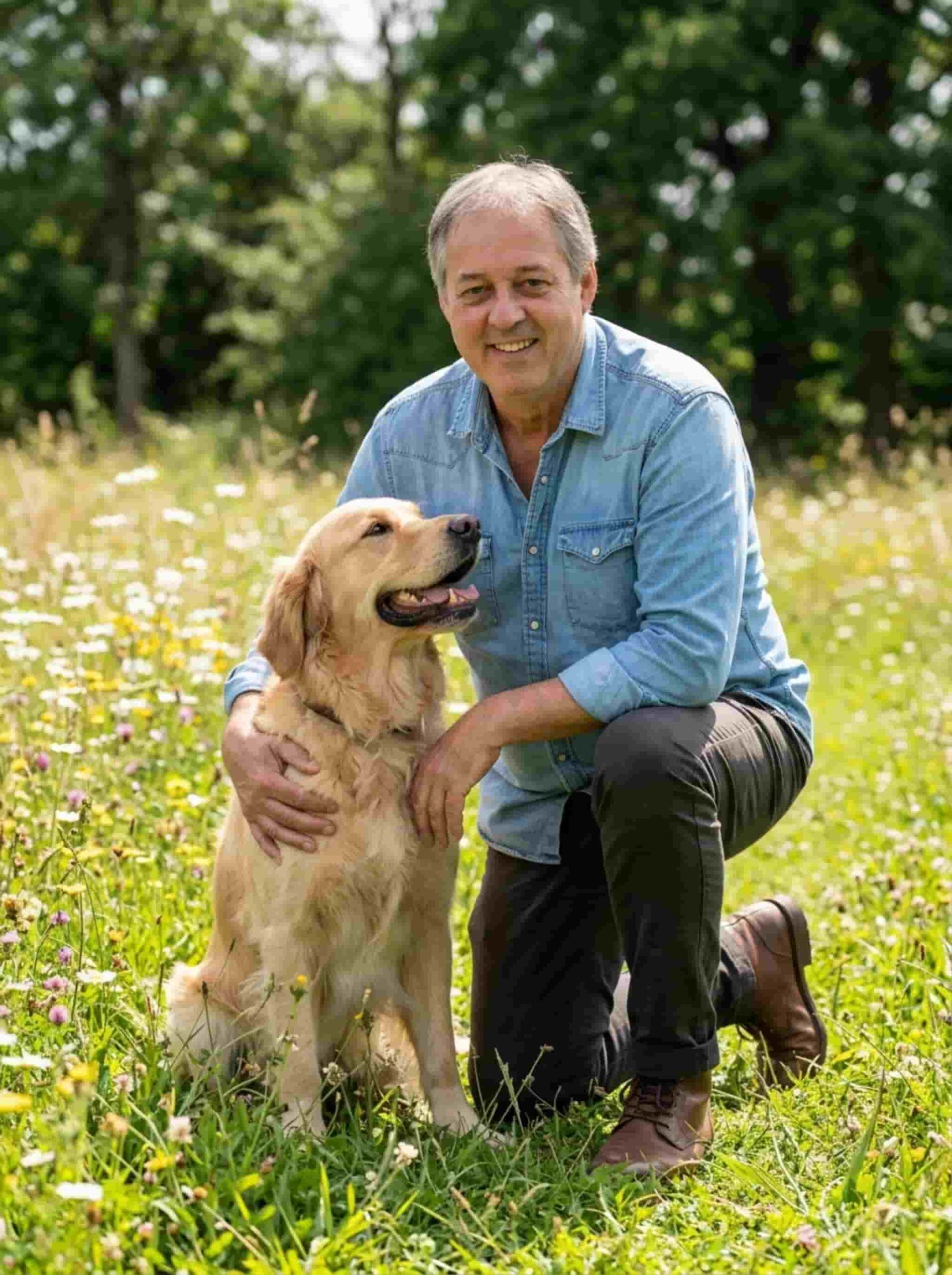 Andreas Tschanz mit Golden Retriever Balu – über uns und unseren Hundealltag